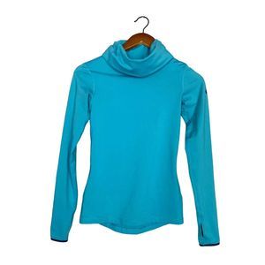 NEW Womens Medium NIKE Dri-Fit Hyperwarm Running Sweat Shirt Pullover 659996-388